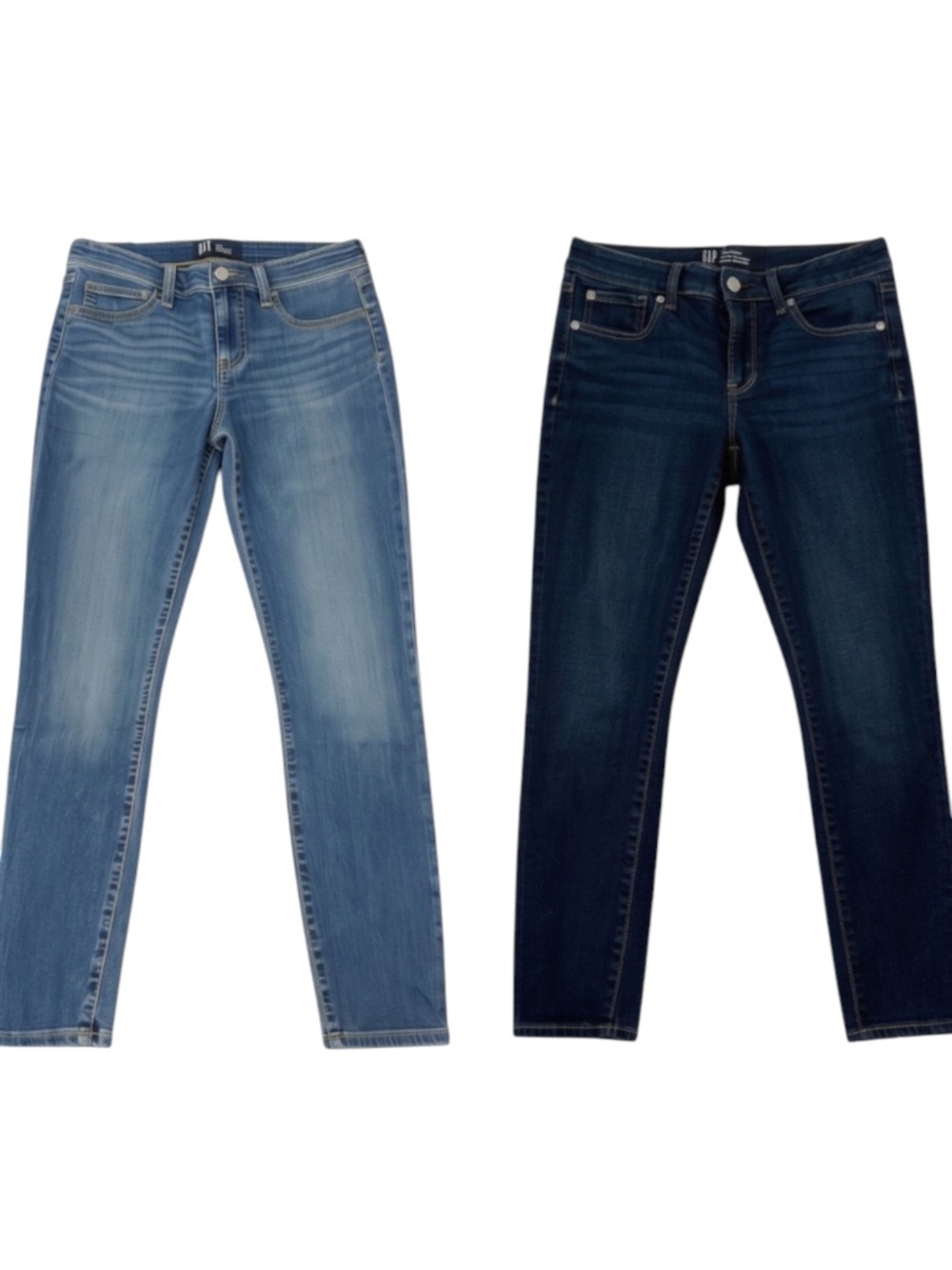 Gap Universal Short Dark Indigo & Gap Mid Rise Favourite Jegging Indigo Set Sz 4